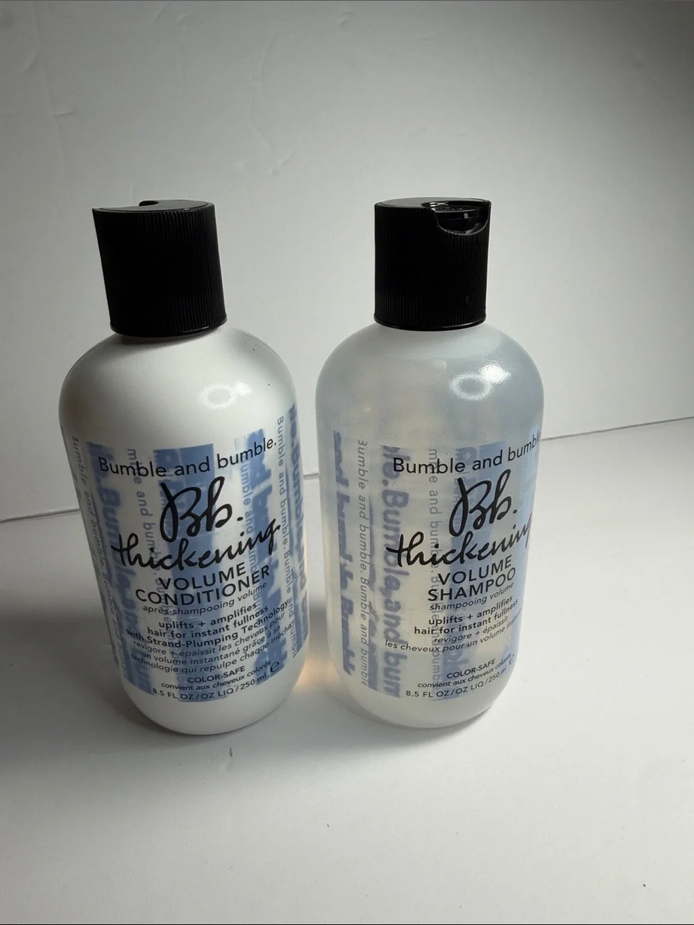 Thickening Volume Shampoo & Conditioner - White